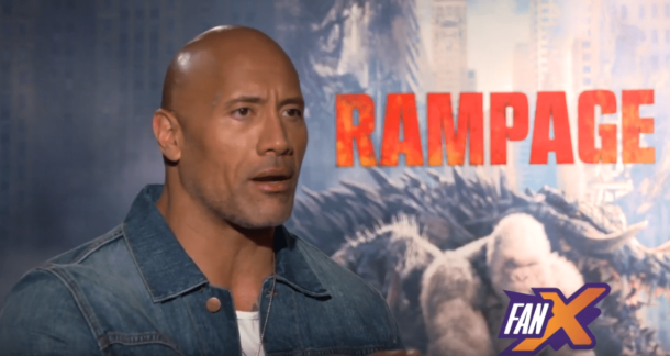 Interview with Rampage star, Dwayne “The Rock” Johnson!