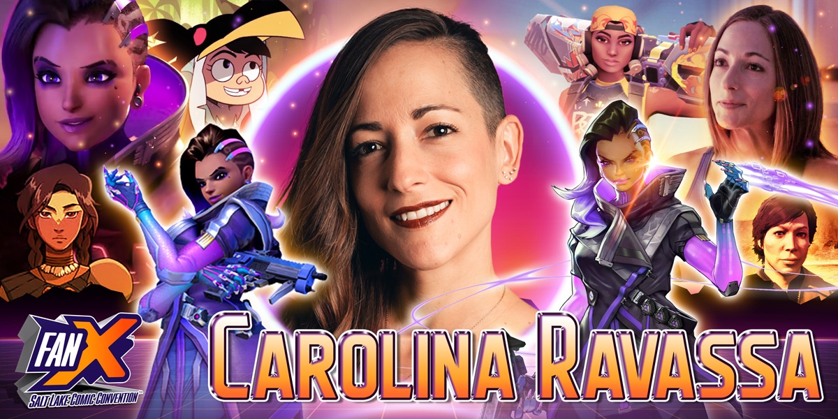 Welcome Carolina Ravassa to FanX Salt lake Comic Convention 2021!