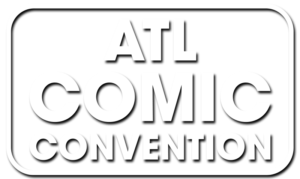ATL Comic Convention White Text Logo