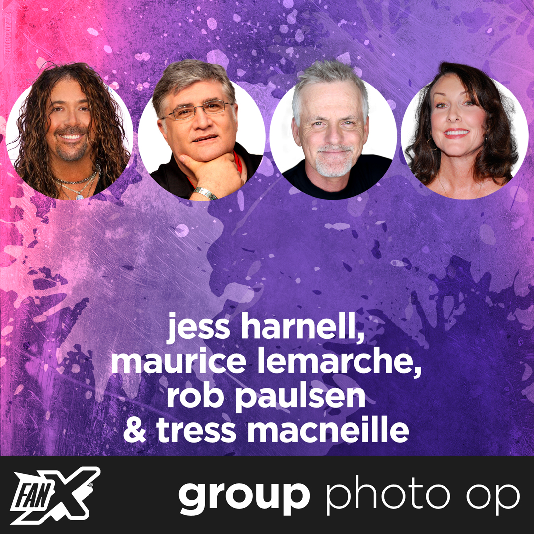 Group Photo Op w/Jess Harnell, Maurice LaMarche, Rob Paulsen & Tress MacNeille