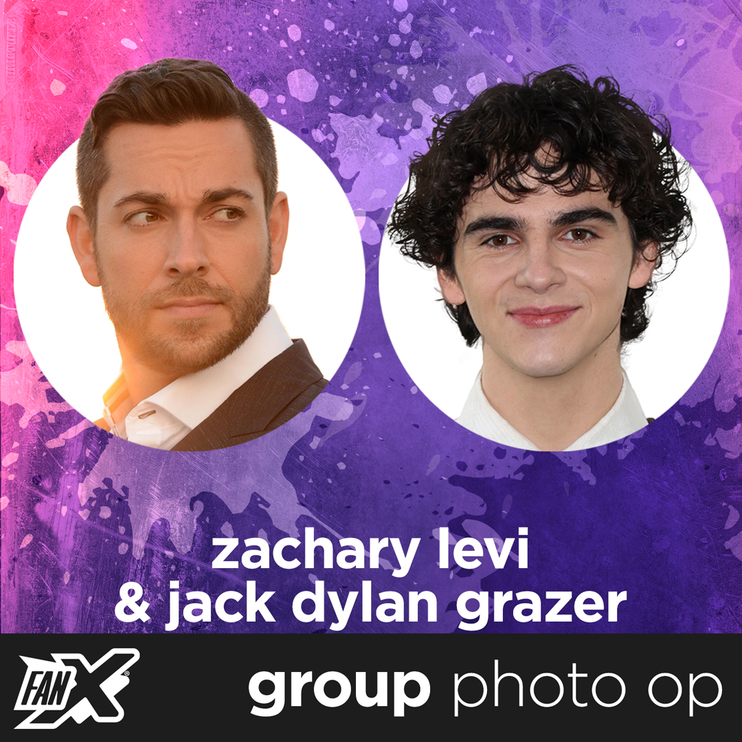 Group Photo Op w/Zachary Levi & Jack Dylan Grazer